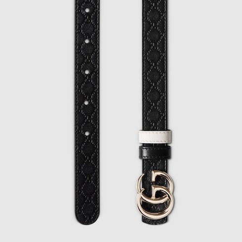 Reversible GG Marmont thin belt