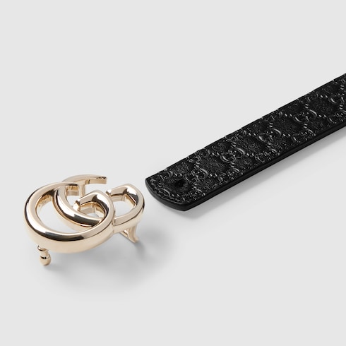 Reversible GG Marmont thin belt