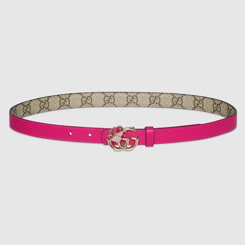 Cintura reversibile GG Marmont