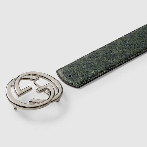 インターロッキングG バックル付き リバーシブル ベルト