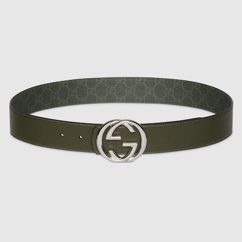 インターロッキングG バックル付き リバーシブル ベルト