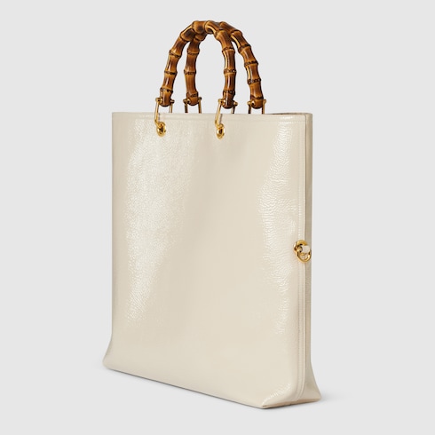 Bamboo large reversible tote bag