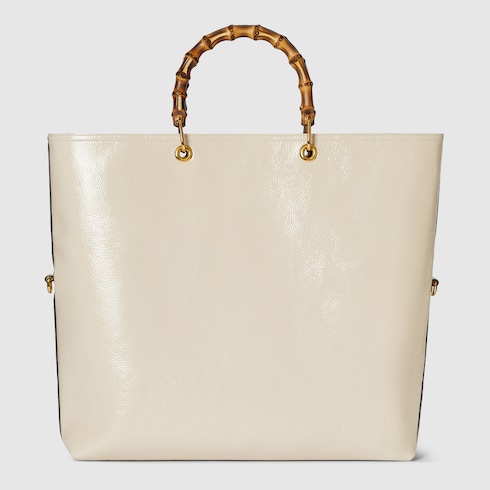 Bamboo large reversible tote bag