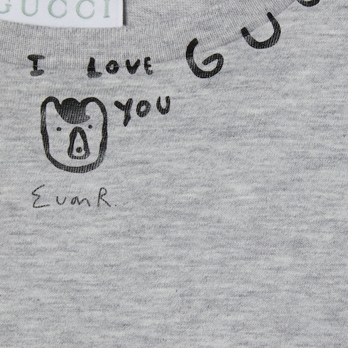 Children's printed cotton T-shirt