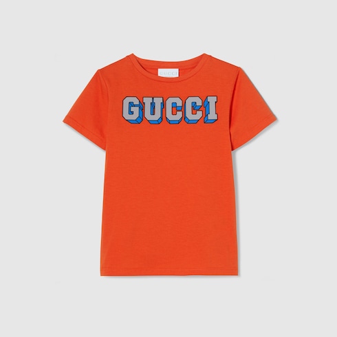 Kinder-T-Shirt aus Baumwolle mit Print