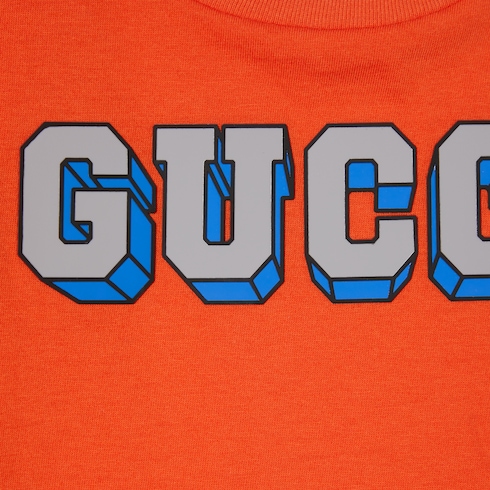 Kinder-T-Shirt aus Baumwolle mit Print