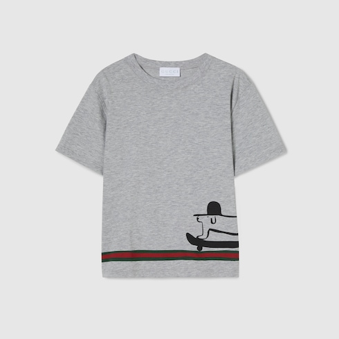 Children's cotton T-shirt with print