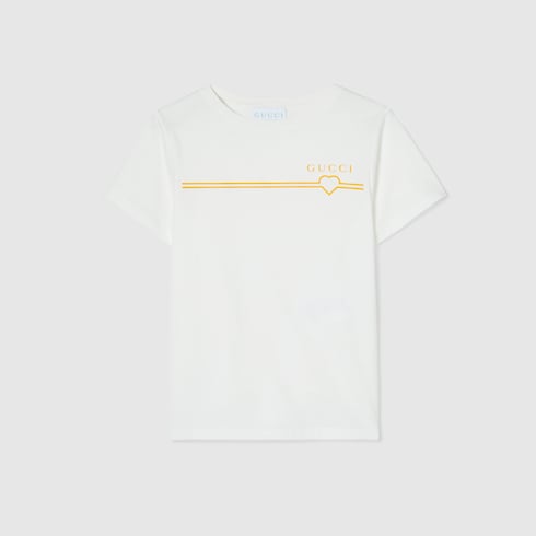 Children's cotton T-shirt with print