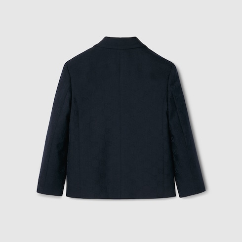 Children's GG wool jacket