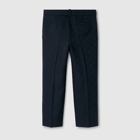 Children's GG wool pants