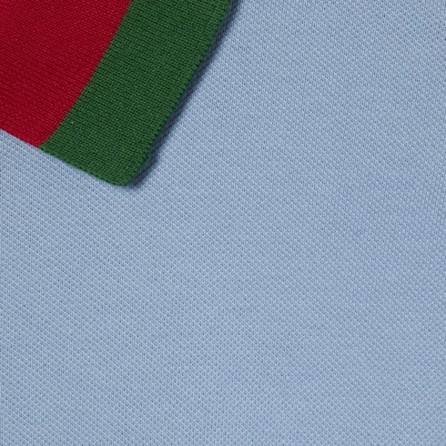Children's cotton polo shirt
