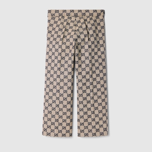 Children's GG canvas pants