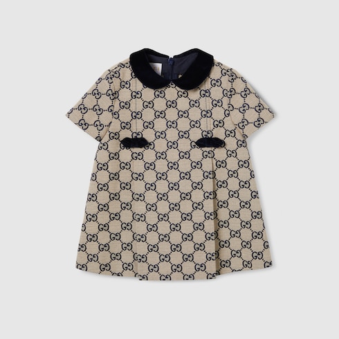 Baby GG canvas dress