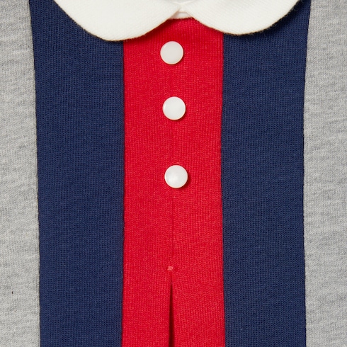Robe pour bébé en coton avec bande Web