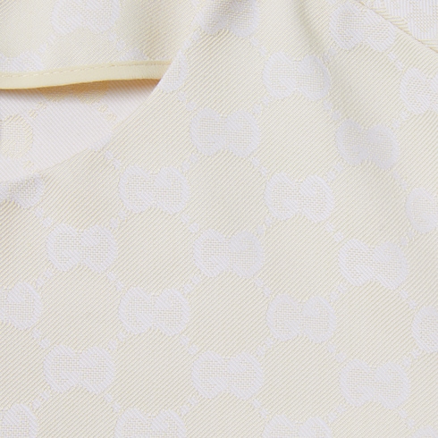 GG cotton gabardine dress
