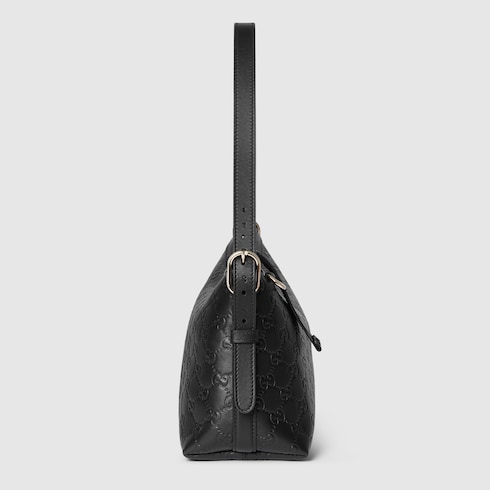 GG Emblem medium shoulder bag Detail 6