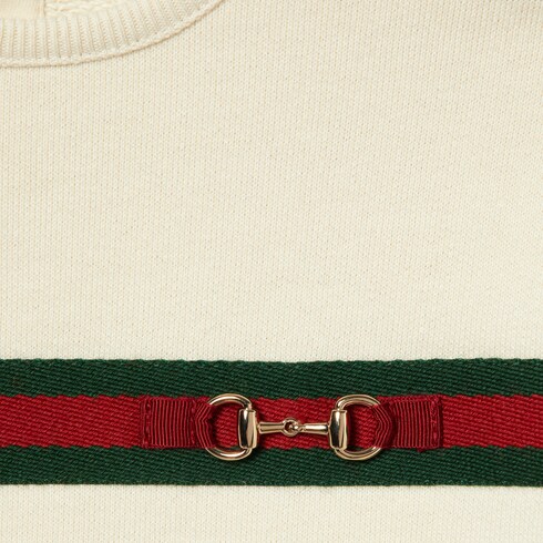 婴儿饰织带棉质卫衣