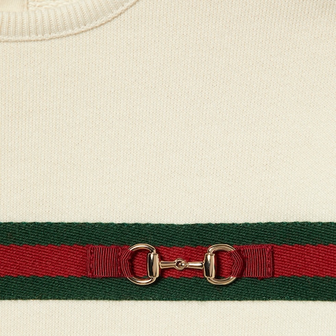 Baby cotton sweatshirt with Web