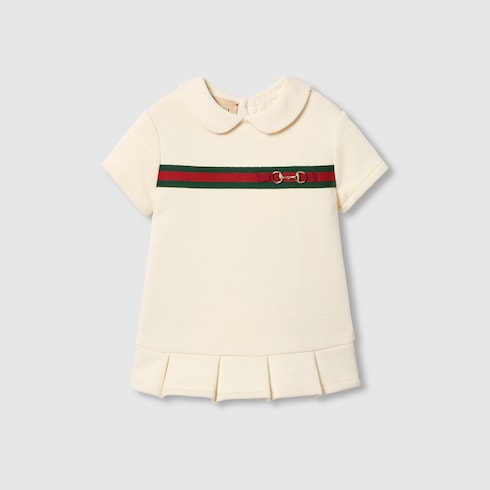 Baby cotton dress with Web