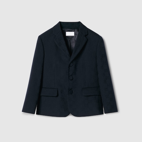 Children's GG wool jacket