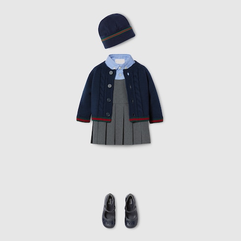 Chemise pour bébé en coton Oxford GG