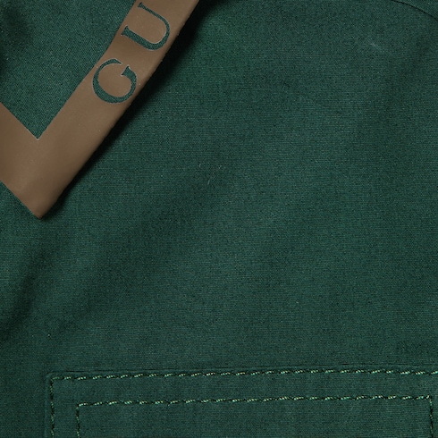 Baby cotton poplin overshirt Detail 4