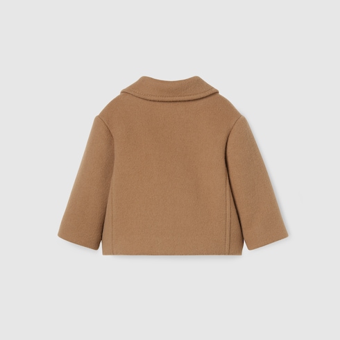 〔ベビー〕ダブルウール＆シルク コート