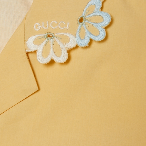 Children's embroidered cotton dress