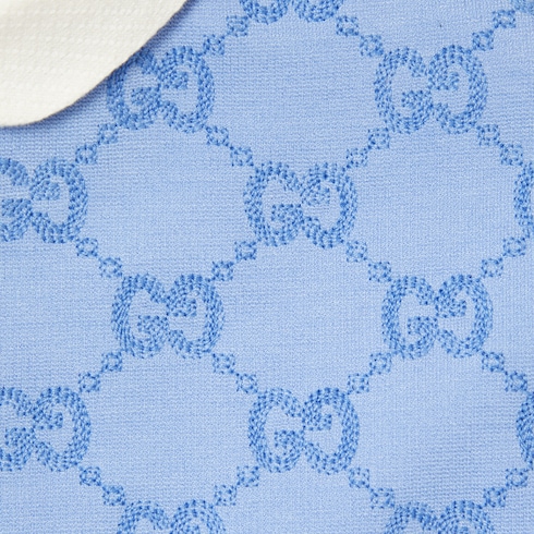 Kinderkleid aus Jersey mit Stickerei