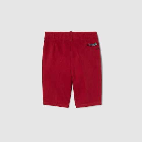 Pantalón infantil de algodón con estampado