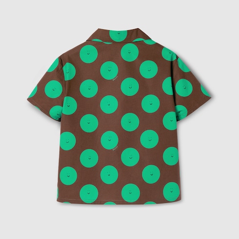 Children's printed cotton shirt