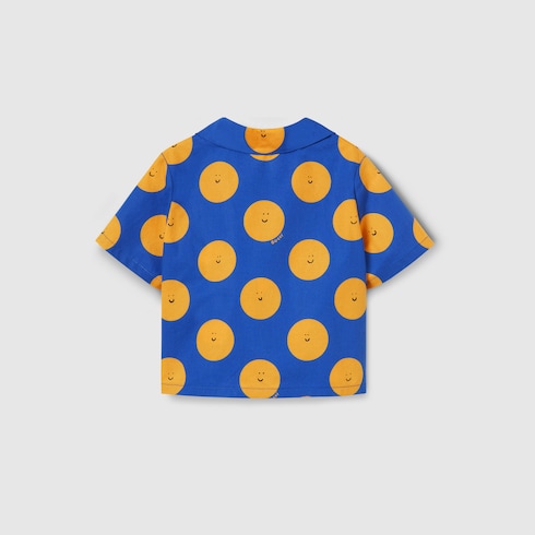 Baby printed cotton shirt Detail 2