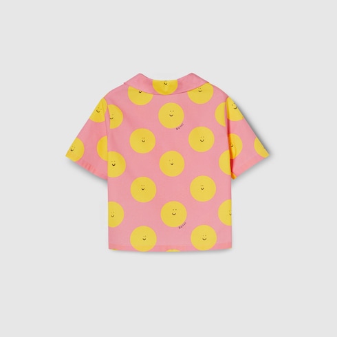 Baby printed cotton shirt Detail 2