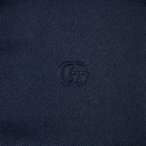 Technical jersey zip jacket with embroidery