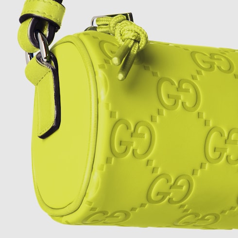 Gucci Edge系列迷你圆筒包