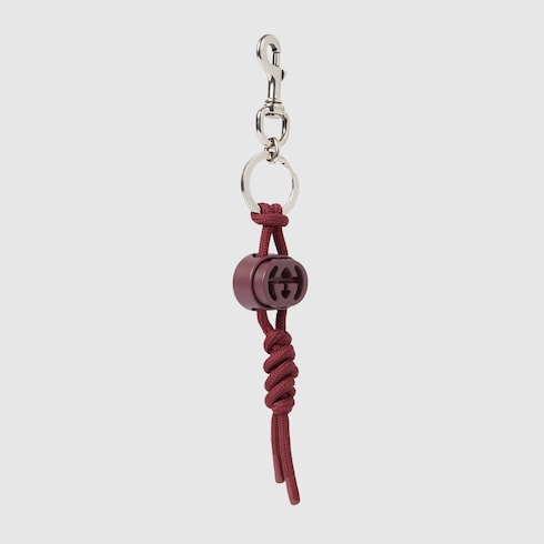Keychain with Interlocking G Detail 2