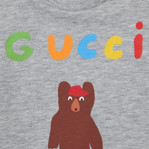 Baby-T-Shirt aus Baumwolle mit Print