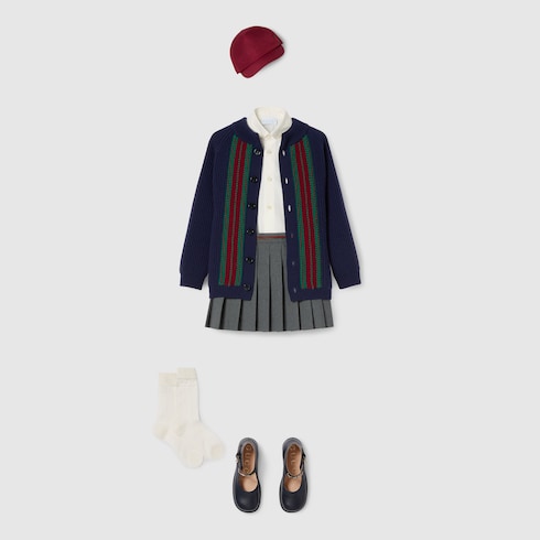 Children's cotton shirt with embroidery