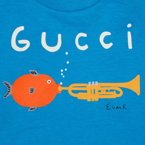 Baby cotton T-shirt with print