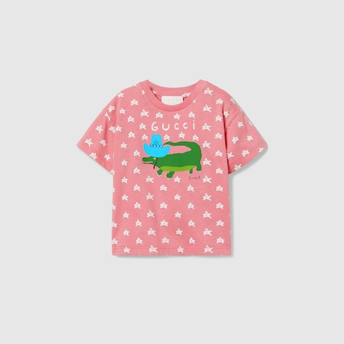 T-shirt pour bébé en coton avec imprimé