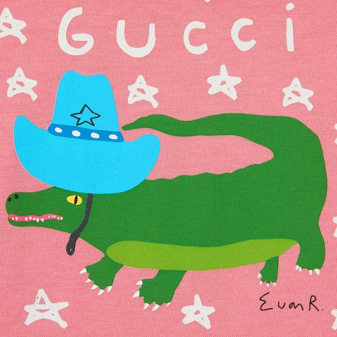 T-shirt pour bébé en coton avec imprimé