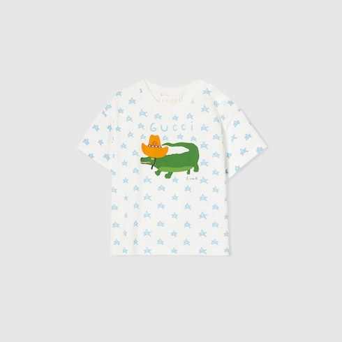 Camiseta de algodón con estampado para bebé