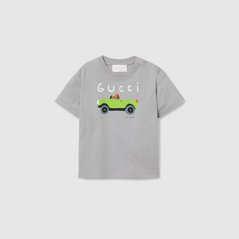 Camiseta de algodón con estampado para bebé