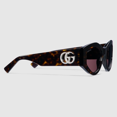 Oval frame sunglasses