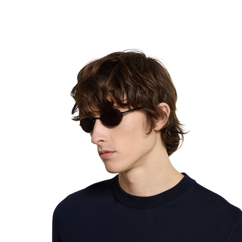 Oval frame sunglasses
