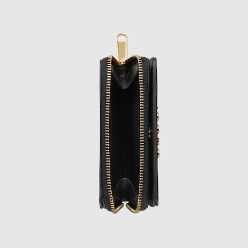 Mini portefeuille avec inscription Gucci