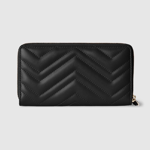 Brieftasche mit Rundumreißverschluss GG Marmont