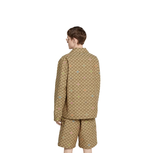 GG canvas jacket 