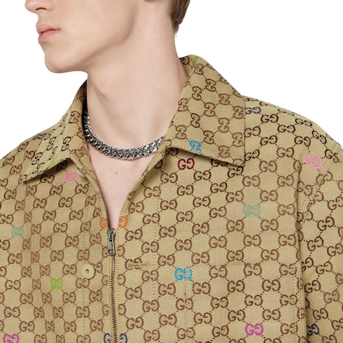 GG canvas jacket 