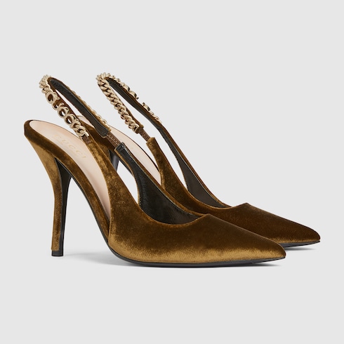 Décolleté slingback Gucci Signoria
